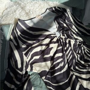 Zebra Print Dress